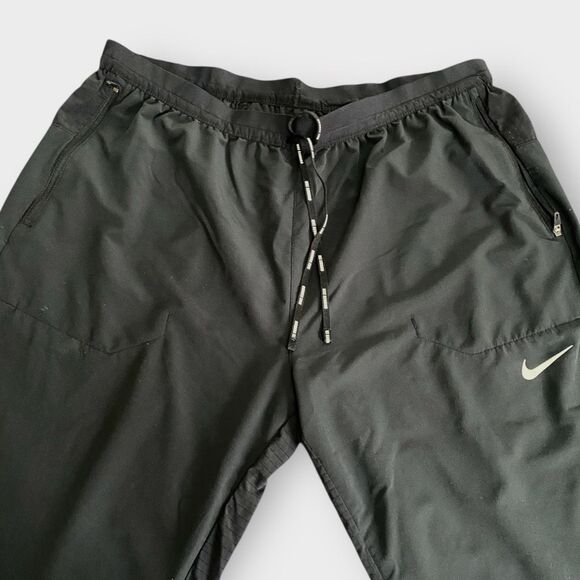 Nike Phenom Elite Black Running Pants CU5512-010 size XL - Picture 4 of 8